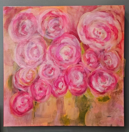 Fleurs d’ Amour by artist Shara Nickell